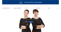 Desktop Screenshot of nursespecialists.com.au